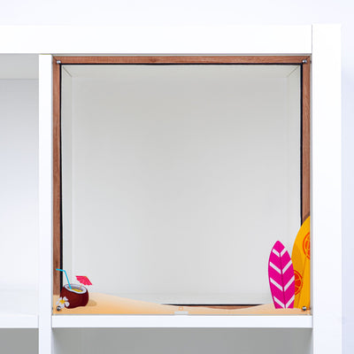 Decorative Summer Window Display Solution for IKEA® KALLAX