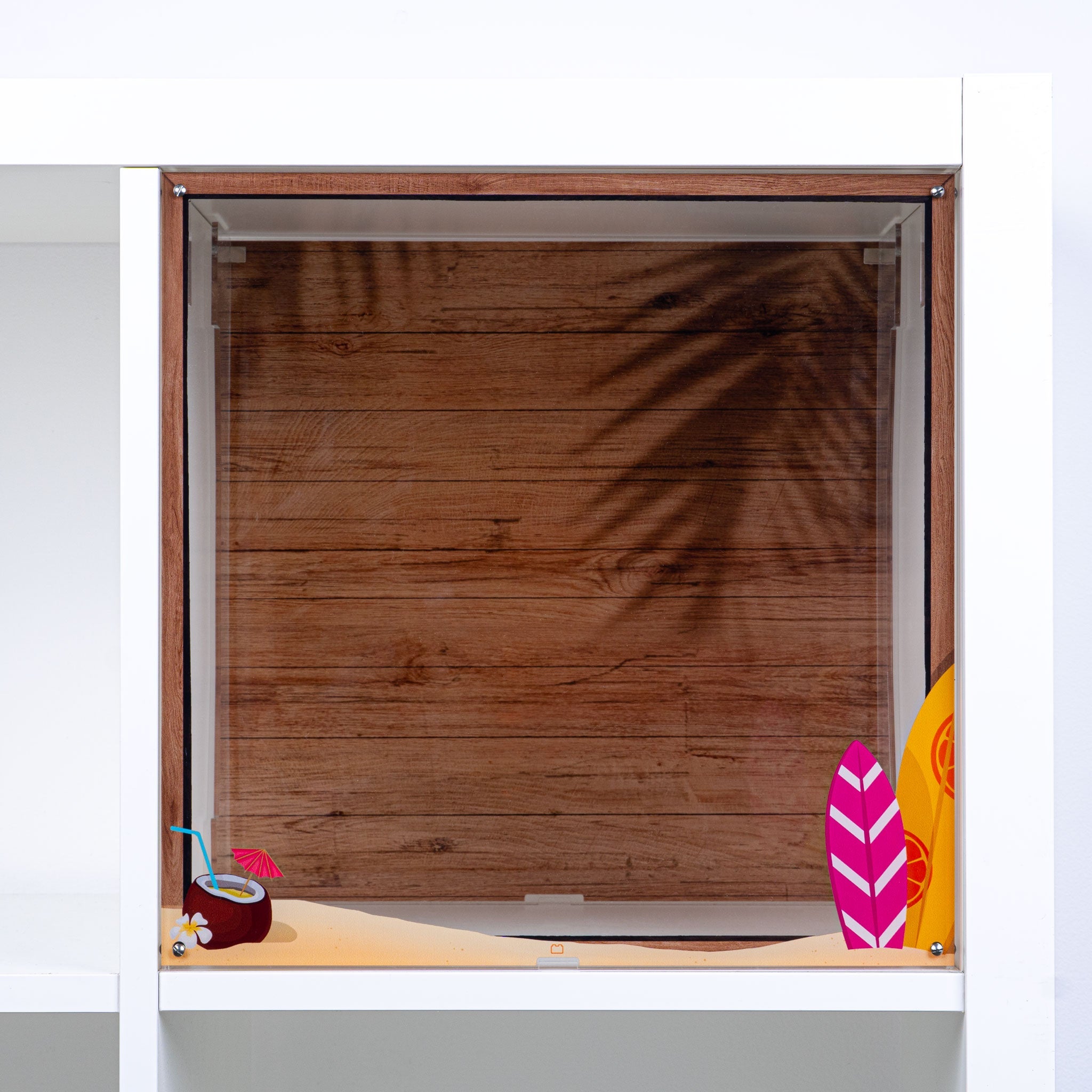 Decorative Summer Window Display Solution for IKEA® KALLAX