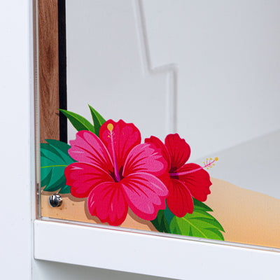 Decorative Summer Window Display Solution for IKEA® KALLAX