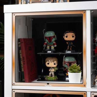 Star Wars™ Gold Themed Printed Window Display Solution for IKEA® KALLAX