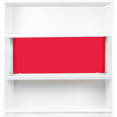 Window Display Solution for IKEA® BILLY Bookcase (80cm Wide) - Red