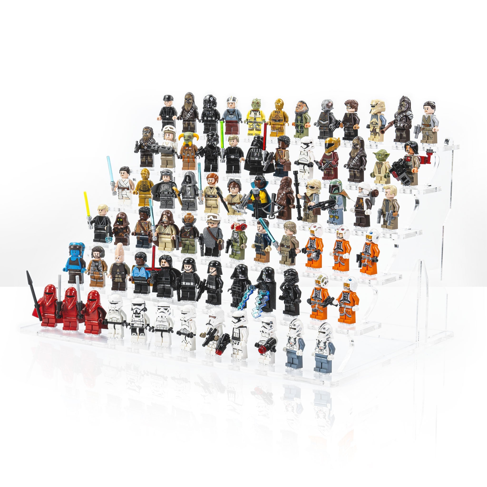 Display podium for LEGO® Minifigures for IKEA® Billy BookCase