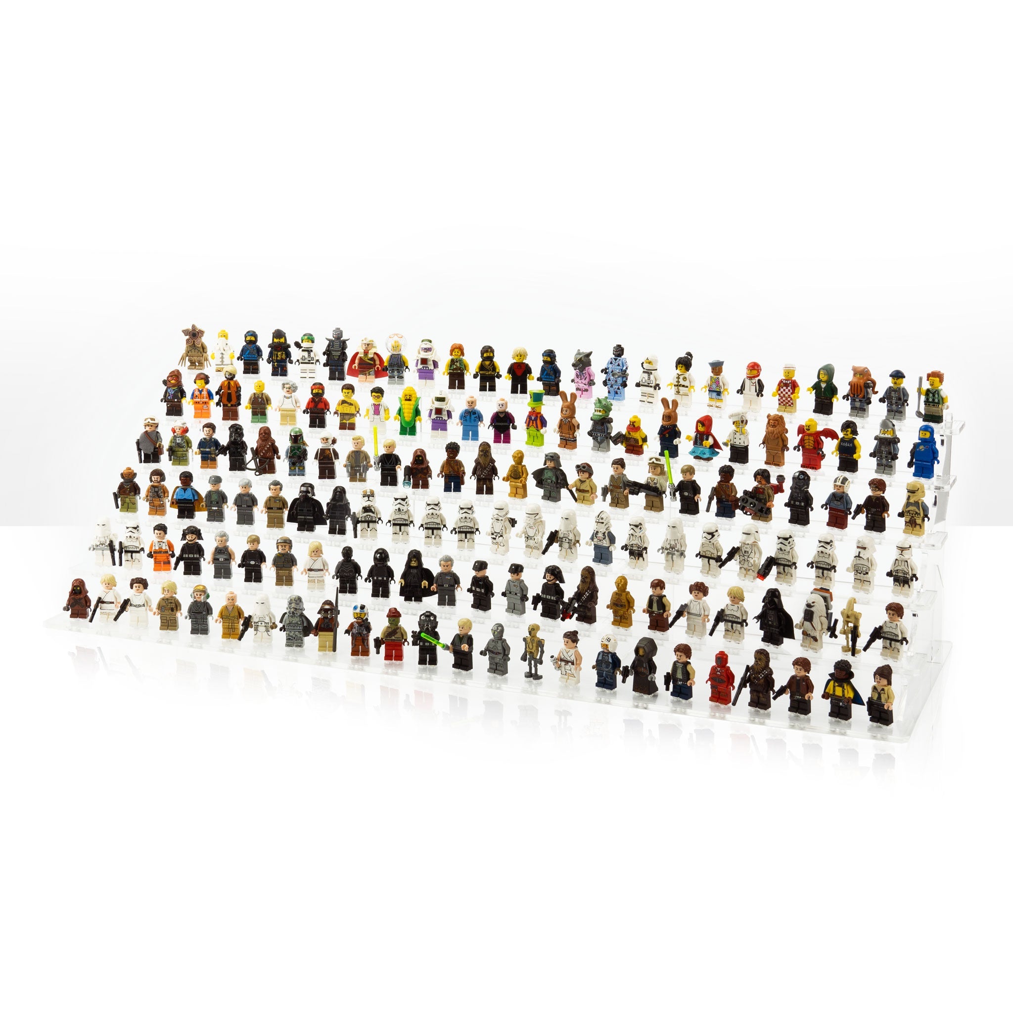 Display podium for LEGO® Minifigures for IKEA® Billy BookCase