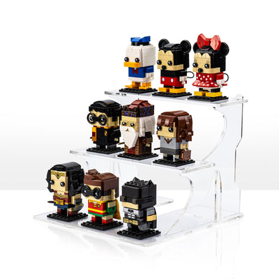 Display podium for LEGO® Brickheadz for IKEA® Billy BookCase
