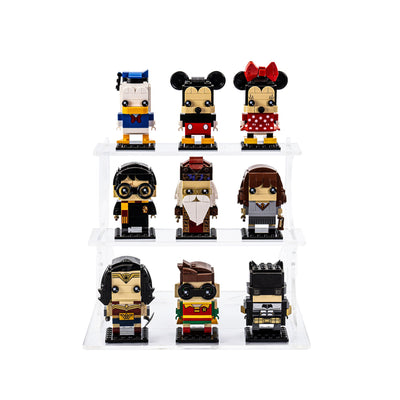 Display podium for LEGO® Brickheadz for IKEA® Billy BookCase