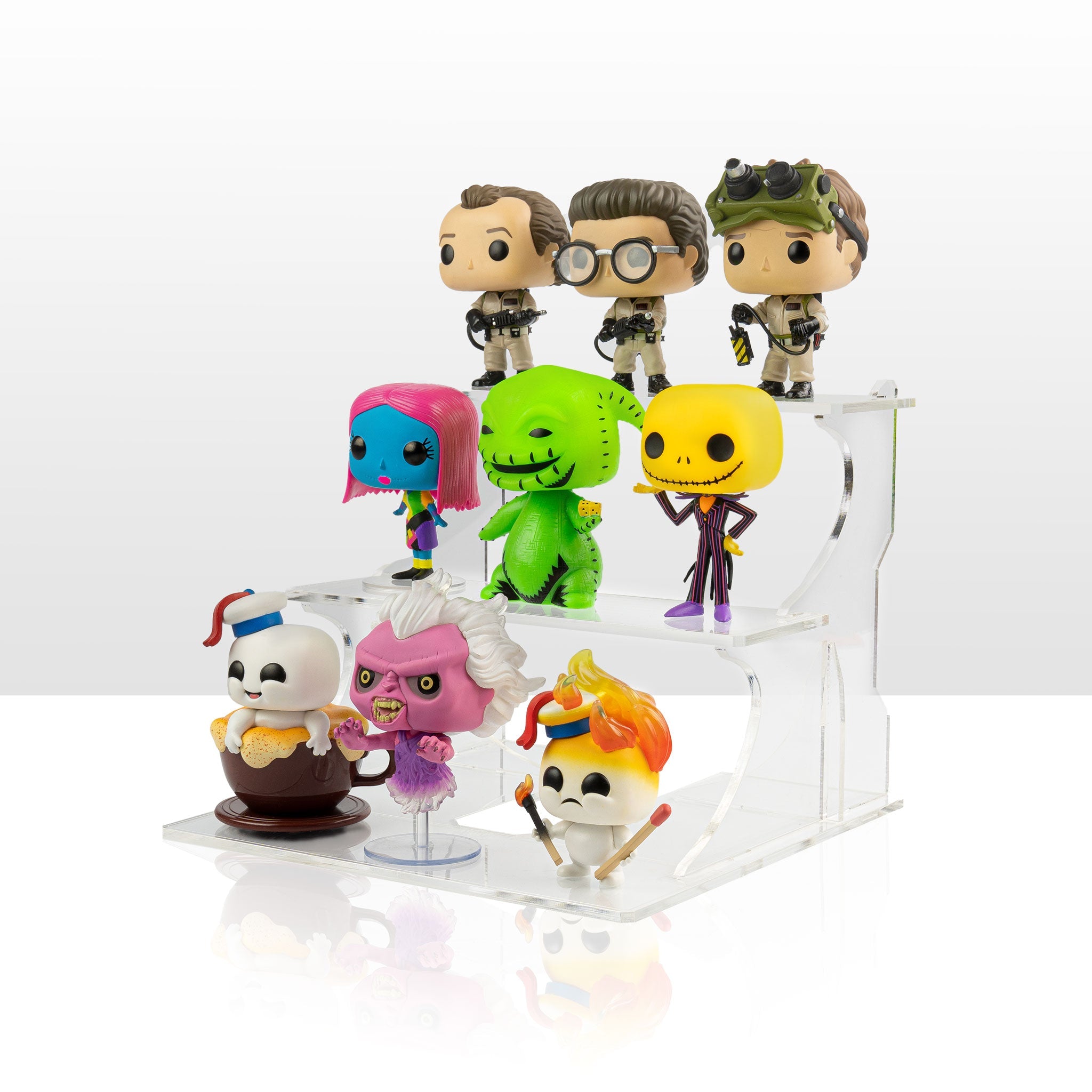 Display podium for FUNKO® Pops for IKEA® Billy BookCase