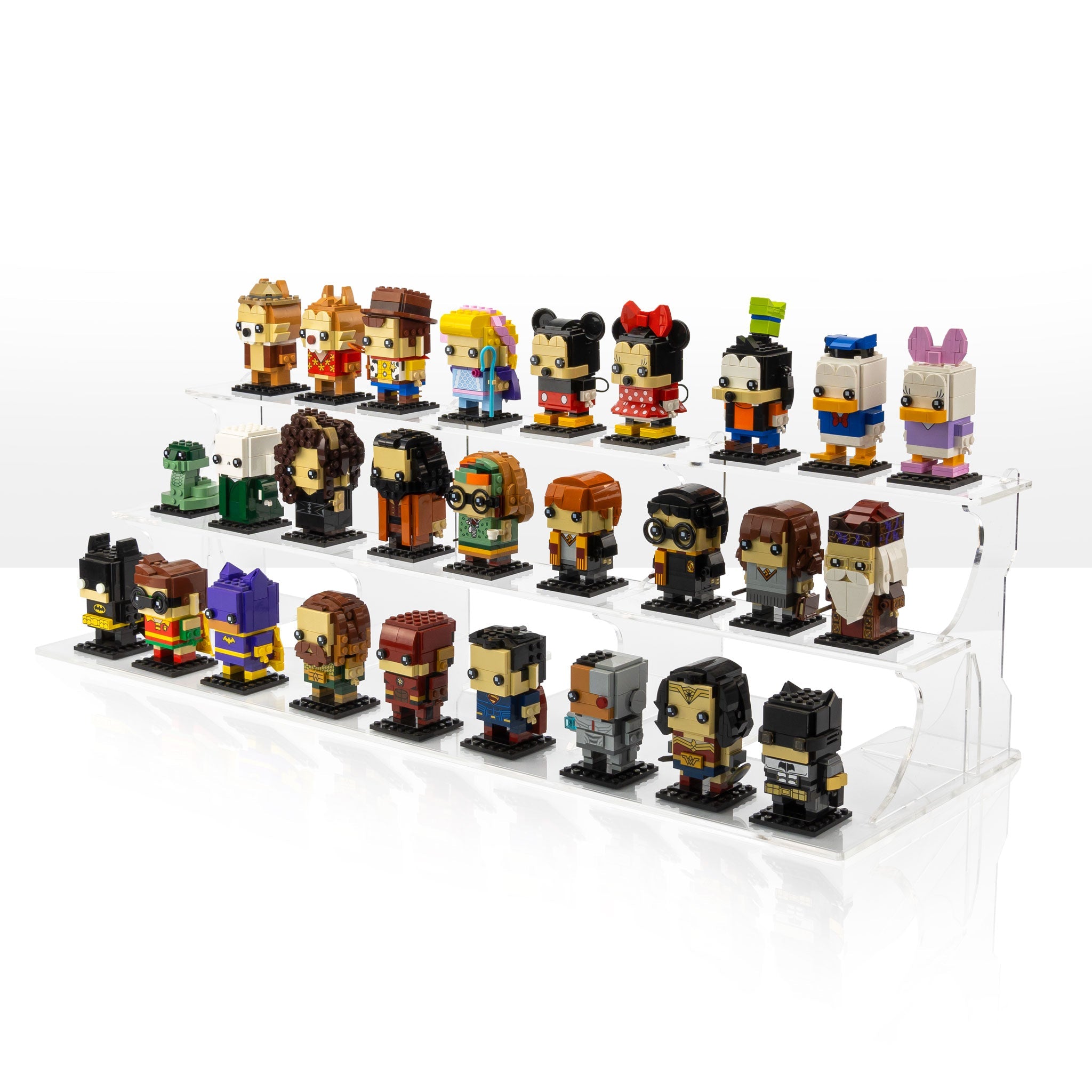 Display podium for LEGO® Brickheadz for IKEA® Billy BookCase