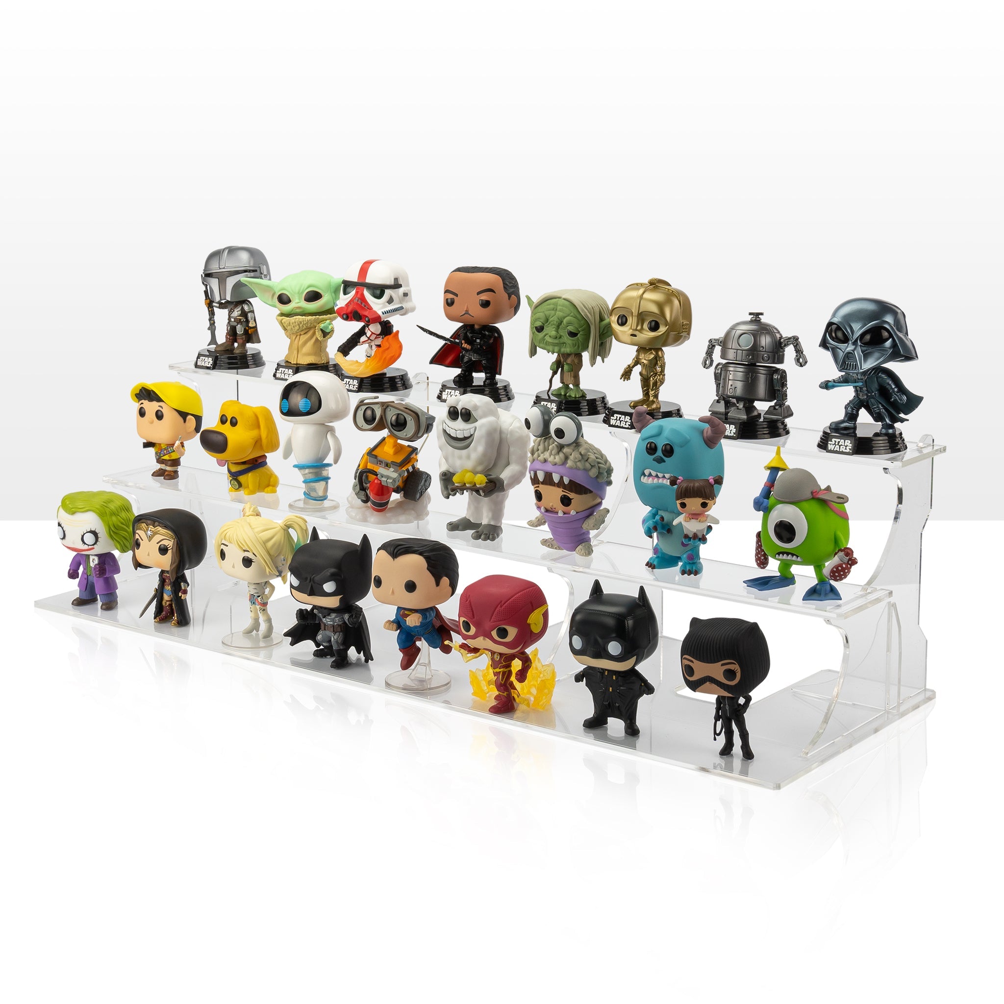 Display podium for FUNKO® Pops for IKEA® Billy BookCase