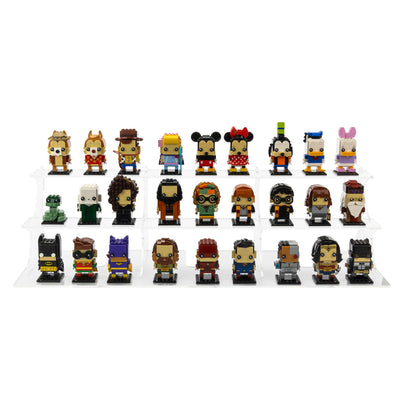 Display podium for LEGO® Brickheadz for IKEA® Billy BookCase