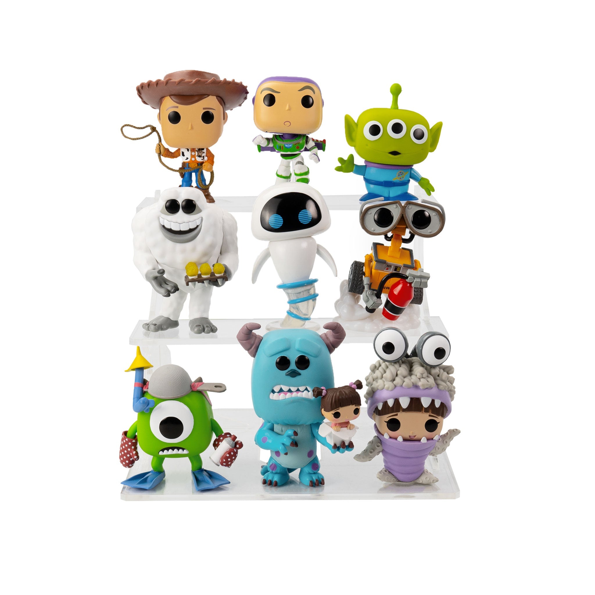 Display podium for FUNKO® Pops for IKEA® Billy BookCase