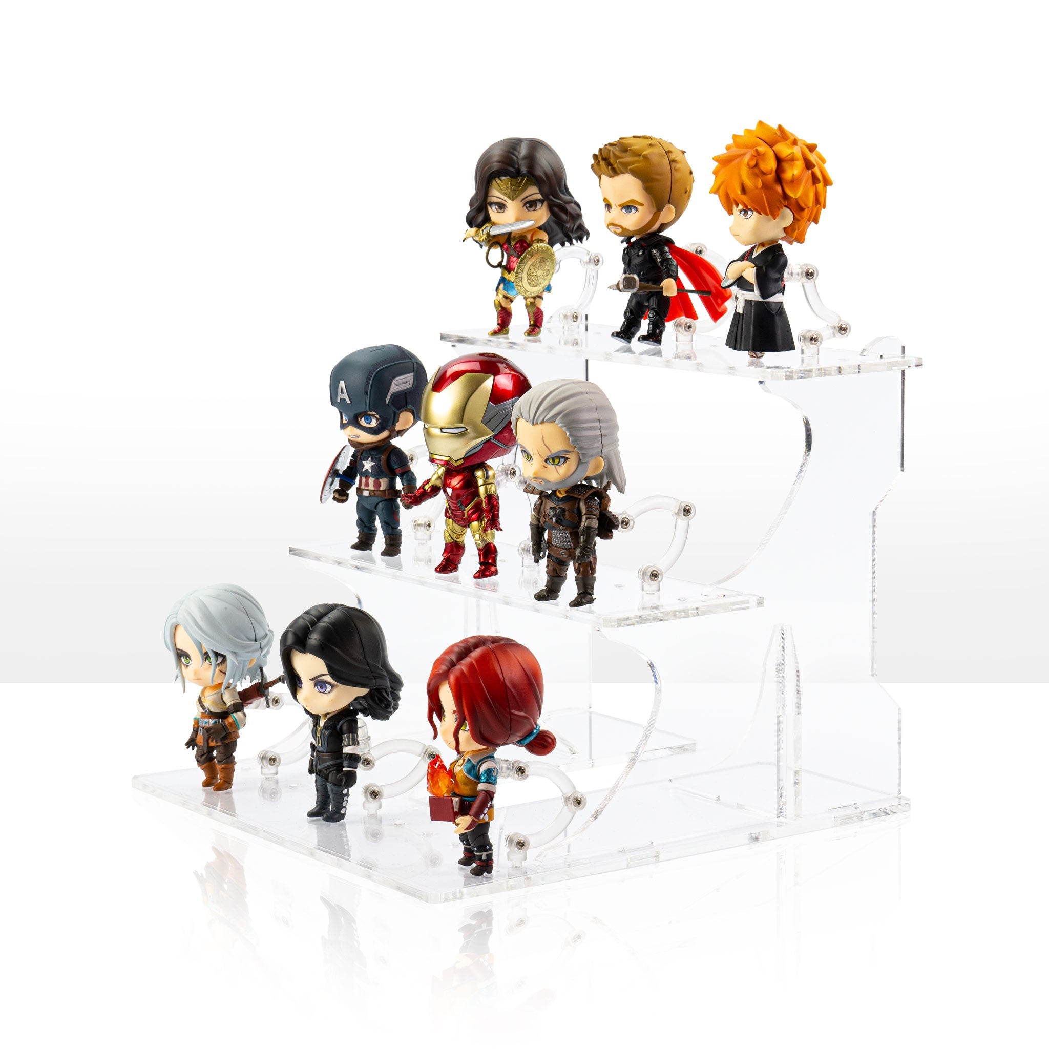 Display podium for Nendoroids for IKEA® Billy BookCase