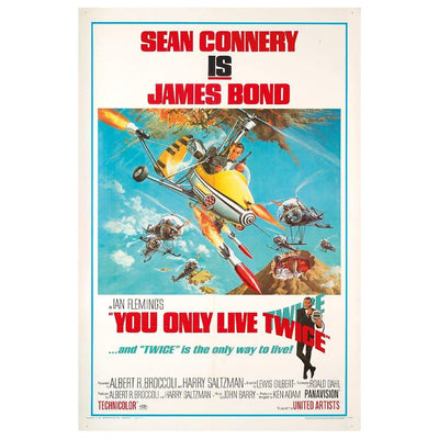 James Bond You Only Live Twice Art Print - Numbered Edition (Unframed)
