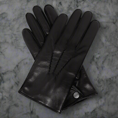 James Bond Cashmere-lined Leather Gloves - On Her Majesty's Secret Service Edition - By N.Peal
