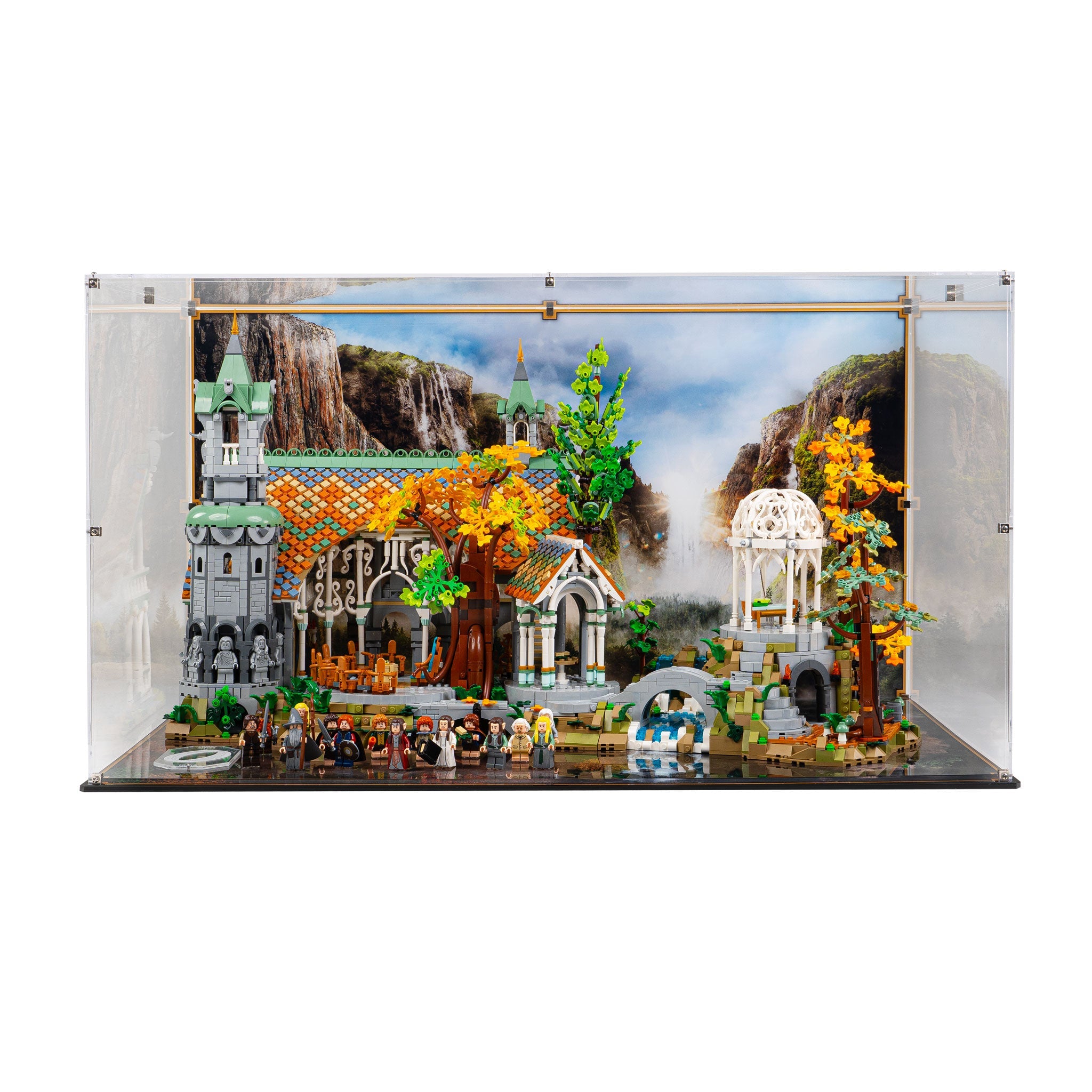 Display Case for LEGO® Icons: Lord of the Rings Rivendell™ (10316)