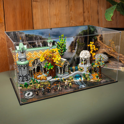 Display Case for LEGO® Icons: Lord of the Rings Rivendell™ (10316)