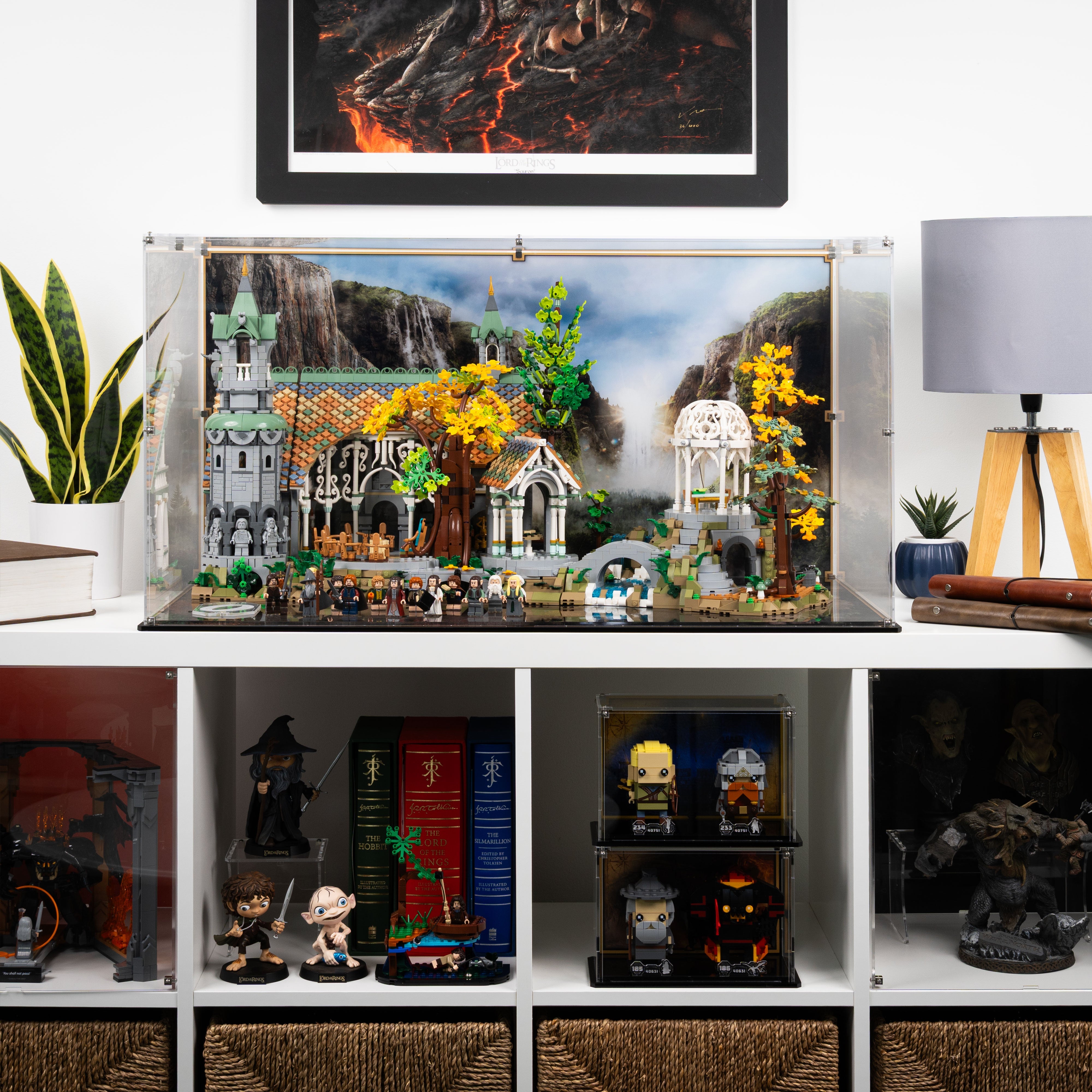 Display Case for LEGO® Icons: Lord of the Rings Rivendell™ (10316)