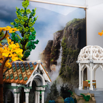 Display Case for LEGO® Icons: Lord of the Rings Rivendell™ (10316)