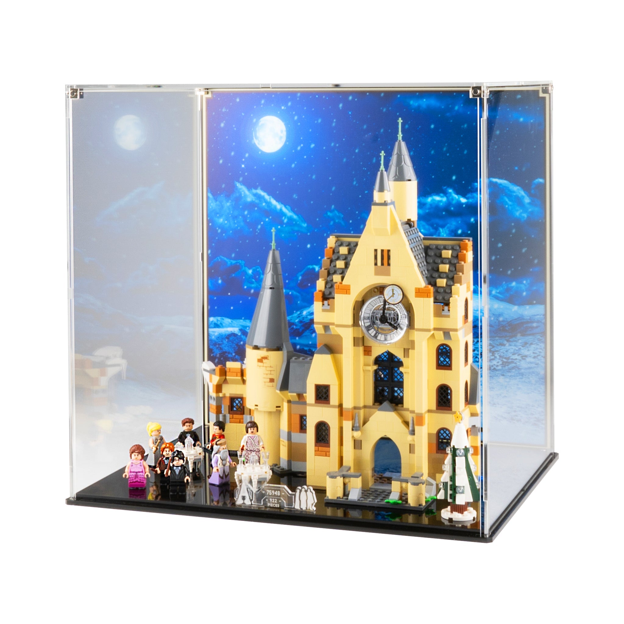Display Case for LEGO® Harry Potter: Hogwarts Clock Tower (75948)