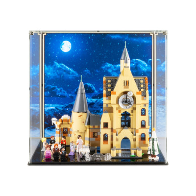 Display Case for LEGO® Harry Potter: Hogwarts Clock Tower (75948)