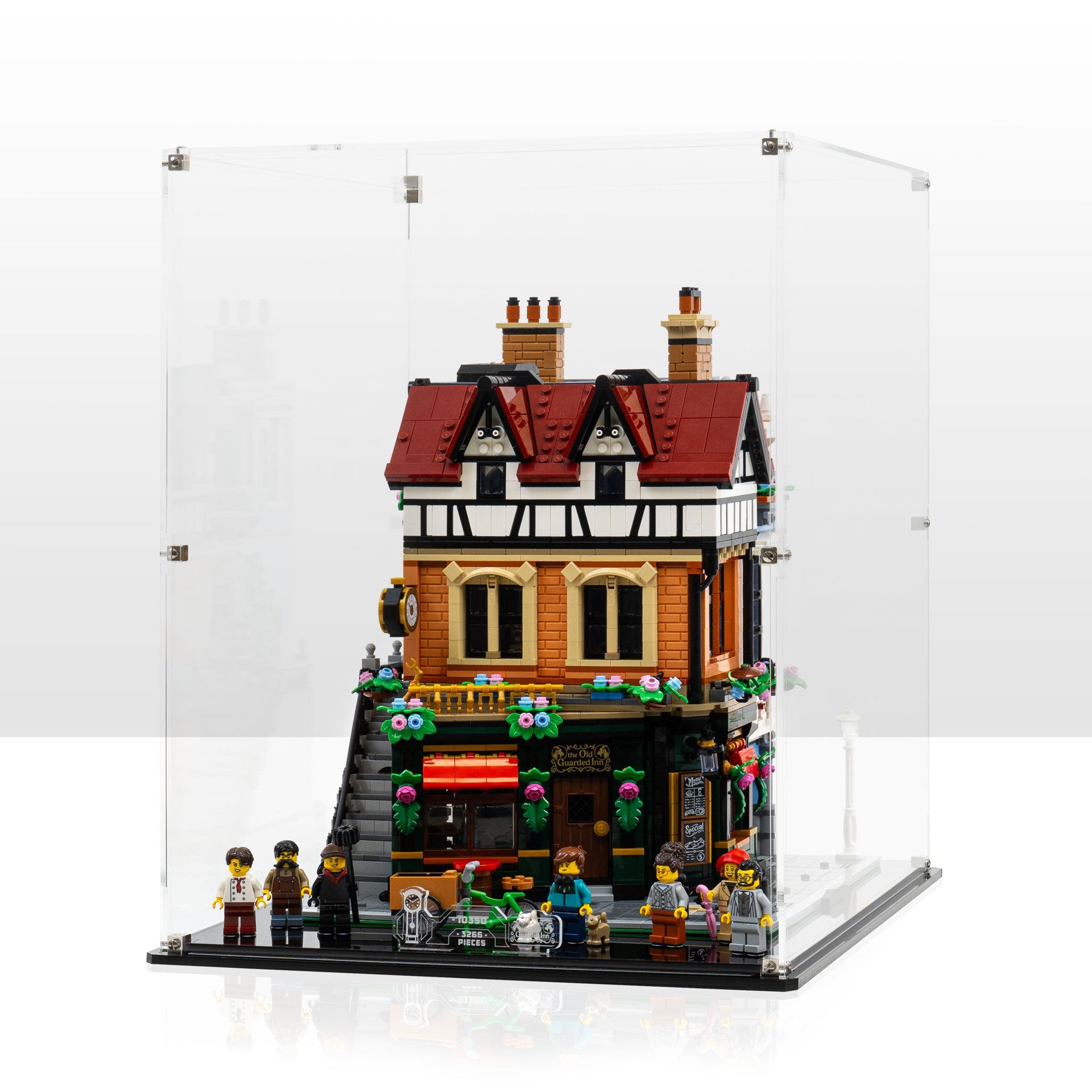 Display Case for LEGO® Icons: Tudor Corner (10350)