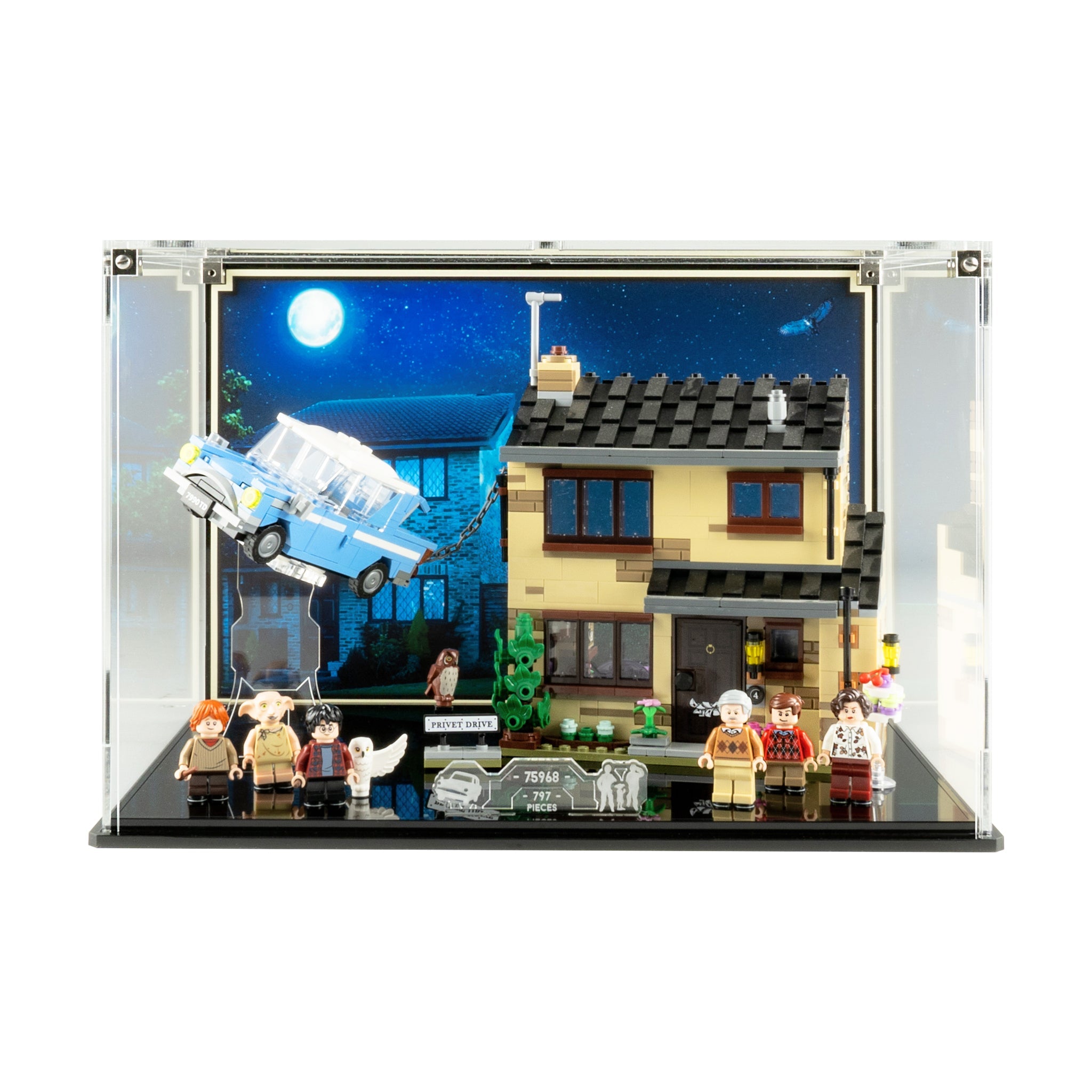 Display Case for LEGO® Harry Potter: 4 Privet Drive (75968)