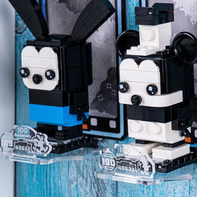 Wall Mounted Display for LEGO® Brickheadz Disney 100th Celebration (40622)