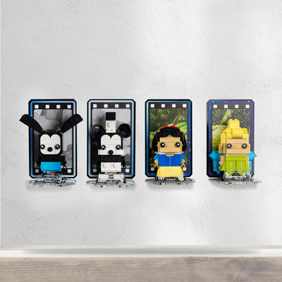 Wall Mounted Display for LEGO® Brickheadz Disney 100th Celebration (40622)