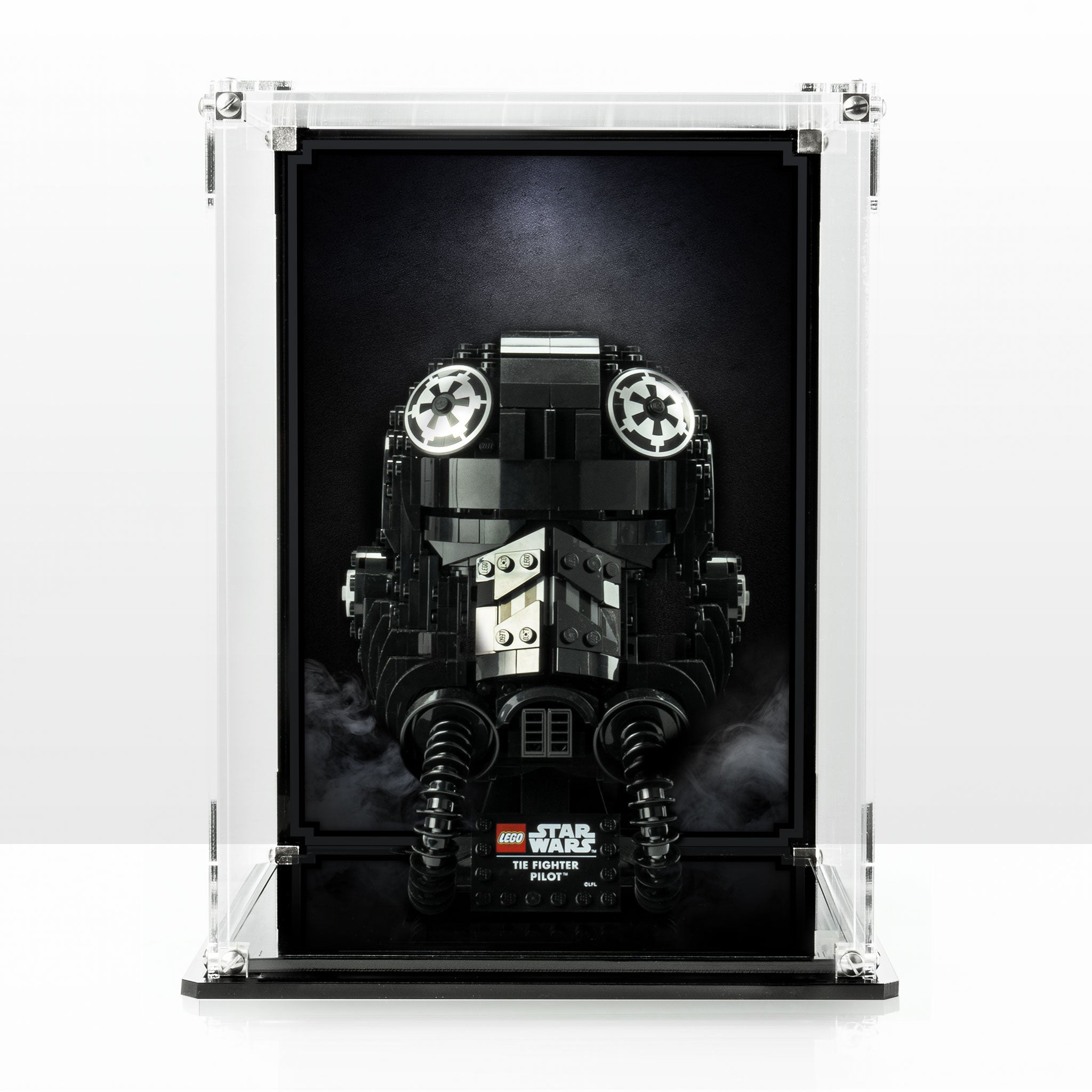 Display Case for LEGO® Star Wars™ TIE Fighter pilot helmet (75274)