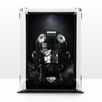Display Case for LEGO® Star Wars™ TIE Fighter pilot helmet (75274)