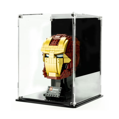 Display Case for LEGO®: Iron Man Helmet (76165)