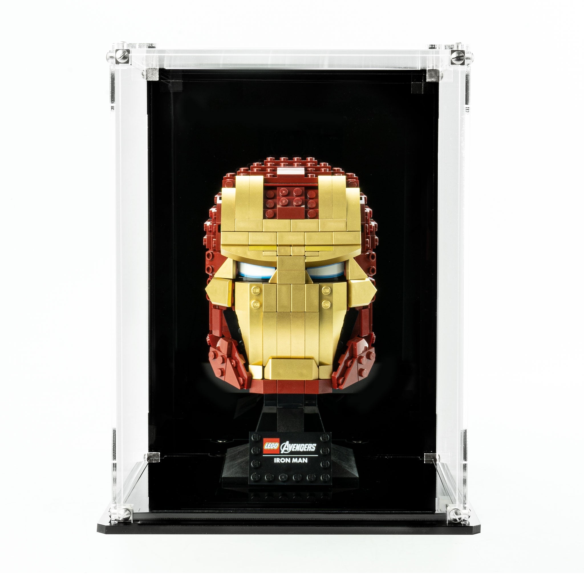 Display Case for LEGO®: Iron Man Helmet (76165)