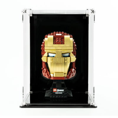 Display Case for LEGO®: Iron Man Helmet (76165)
