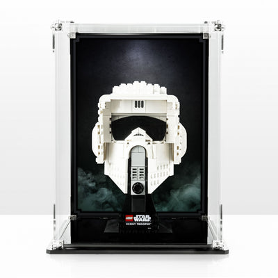 Display Case for LEGO® Star Wars™ Scout Trooper Helmet (75305)