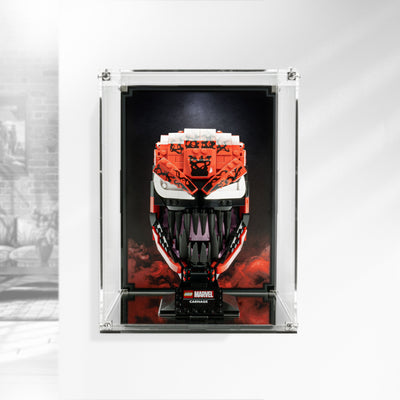 Wall Mounted Display Case for LEGO® Spider-Man Carnage (76199)