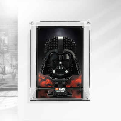 Wall Mounted Display Case for LEGO® Star Wars Darth Vader Helmet (75304)