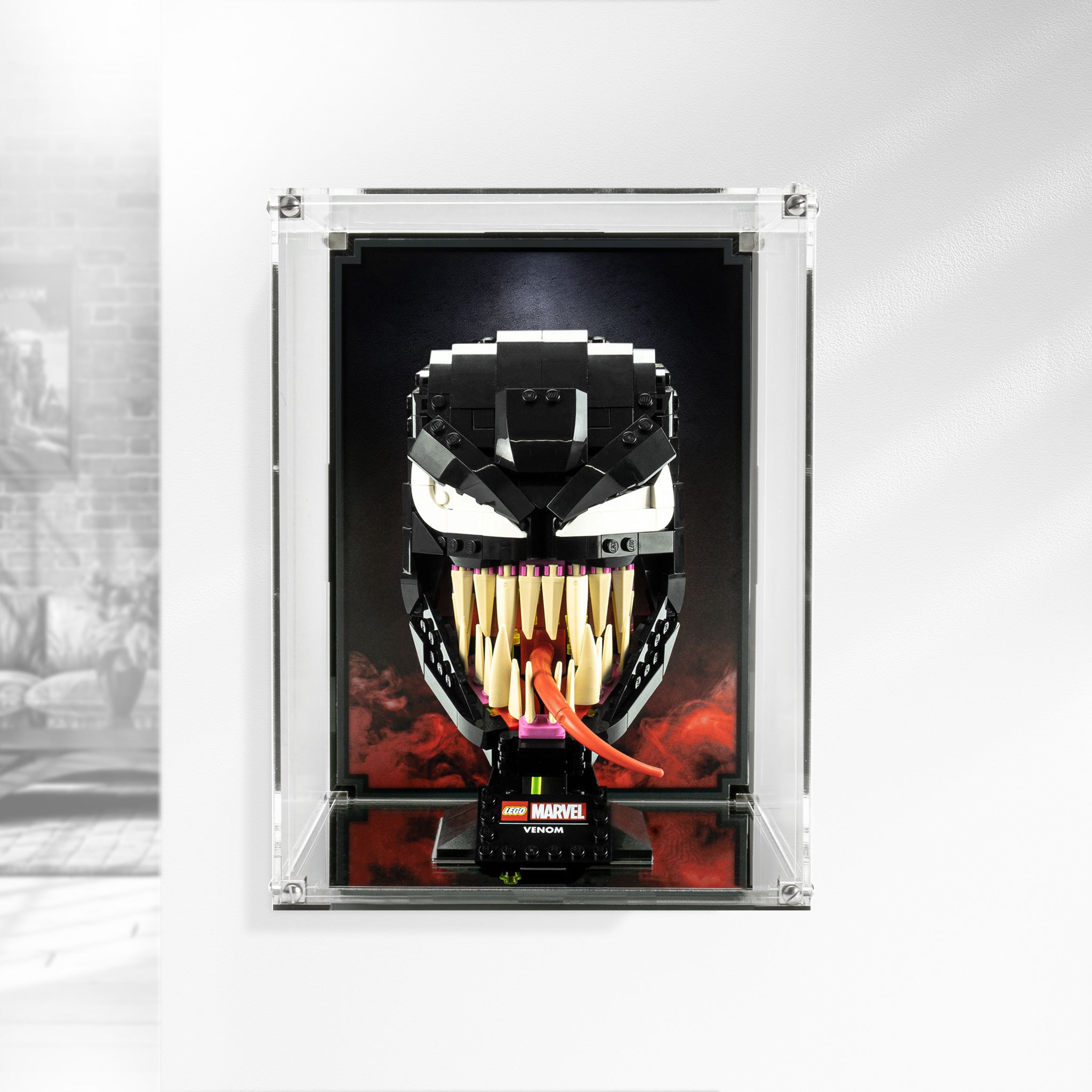 Wall Mounted Display Case for LEGO® Marvel Spider-Man Venom (76187)
