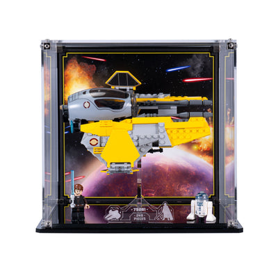 Display Case for LEGO® Star Wars: Anakin's Jedi Interceptor (75281)
