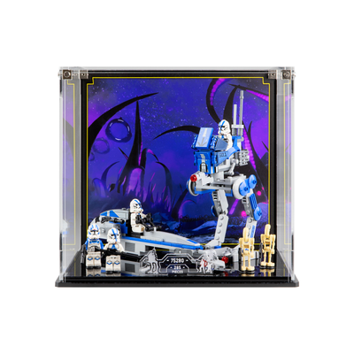 Display Case for LEGO®: Star Wars™ 501st Legion Clone Troopers (75280)