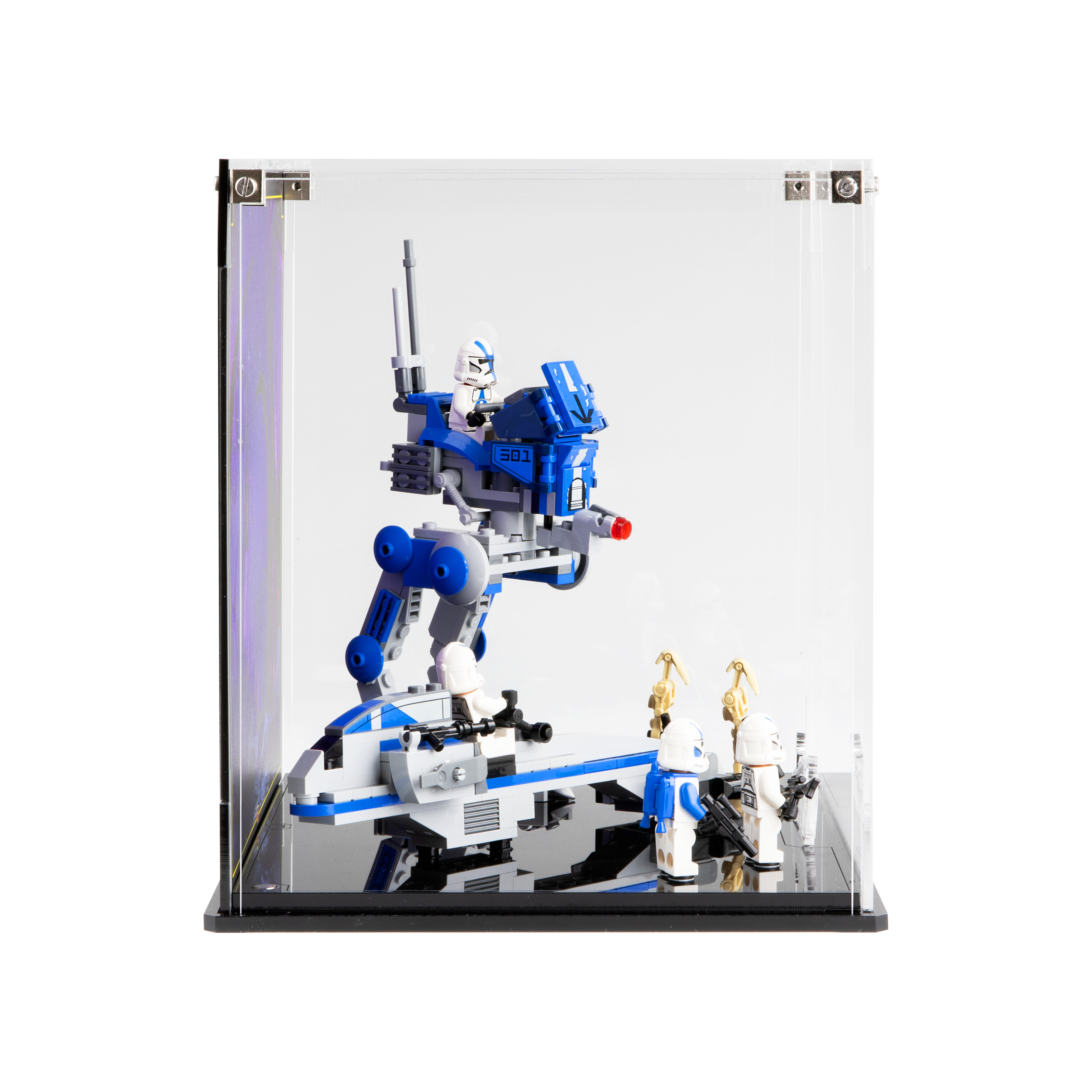 Display Case for LEGO®: Star Wars™ 501st Legion Clone Troopers (75280)