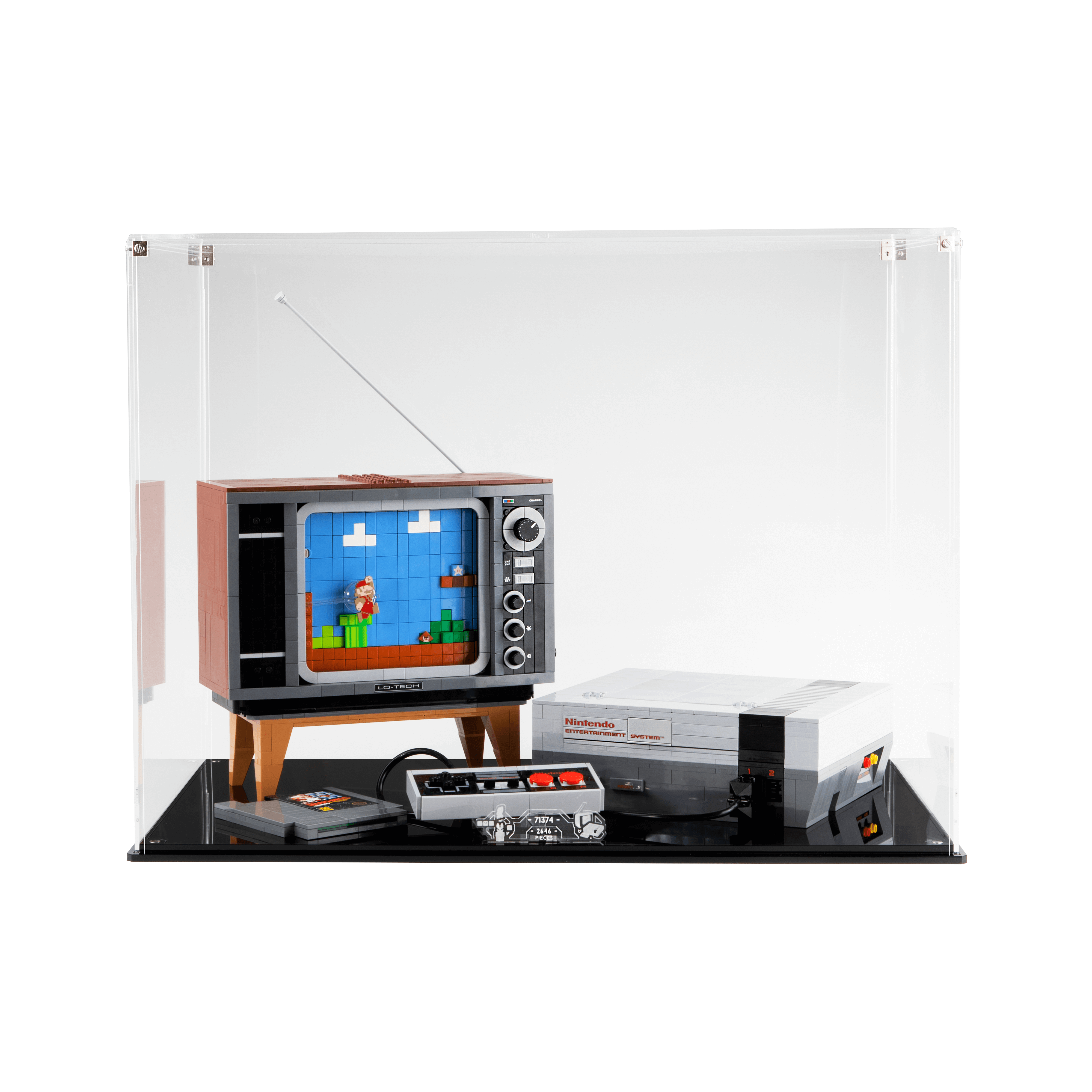 Display Case for LEGO®: Nintendo Entertainment System (71374)
