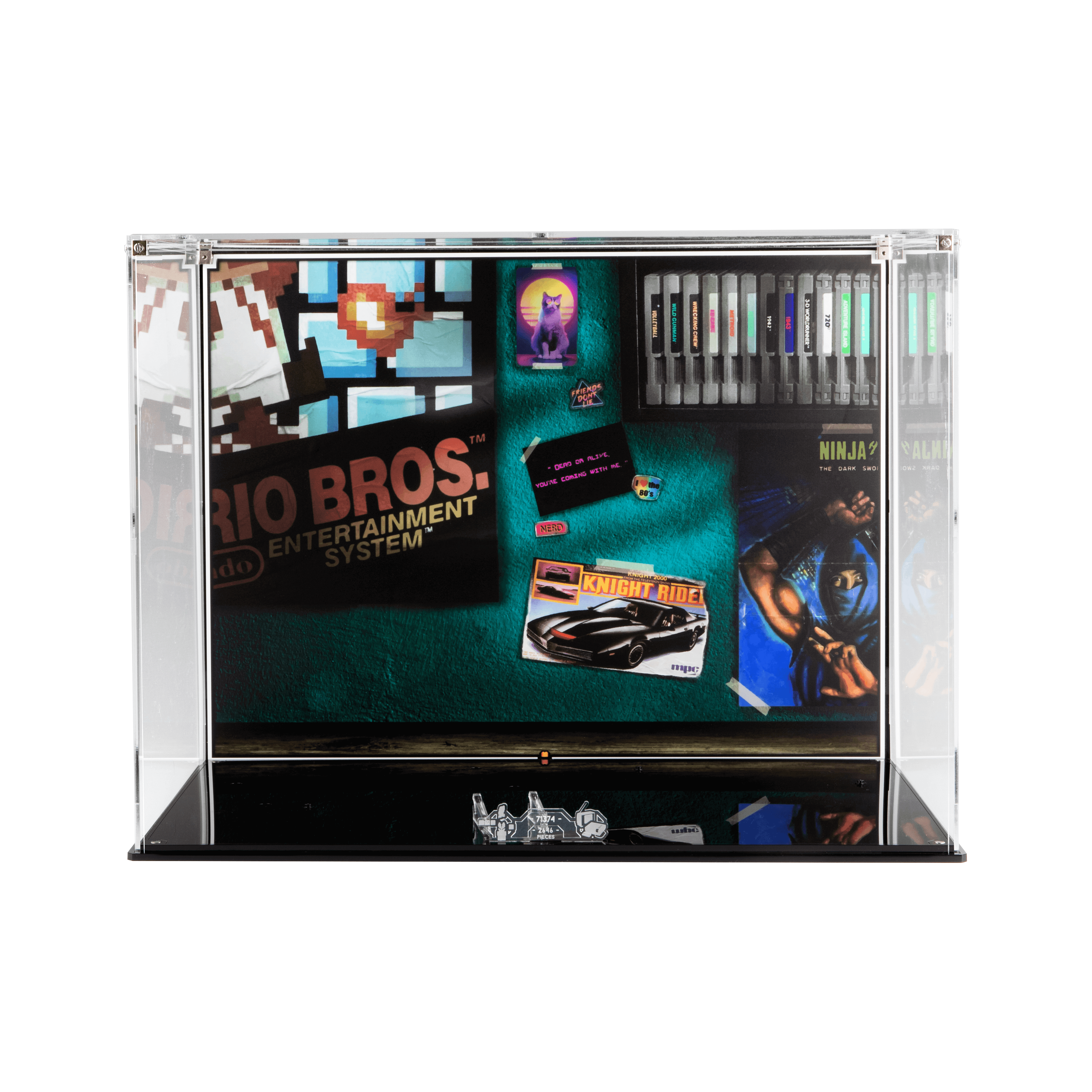 Display Case for LEGO®: Nintendo Entertainment System (71374)