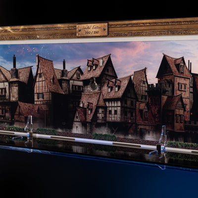 Limited Edition Wall Mounted Display Stand for LEGO® Harry Potter: Diagon Alley Wizarding Shops (76444)