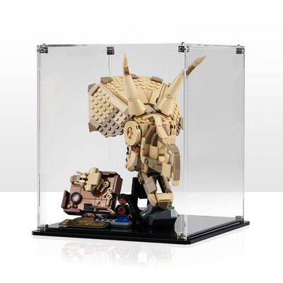 Display Case for LEGO® Jurassic World: Dinosaur Fossils Triceratops Skull (76969)
