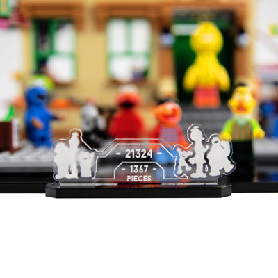 Display Case for LEGO® Ideas: 123 Sesame Street (21324)