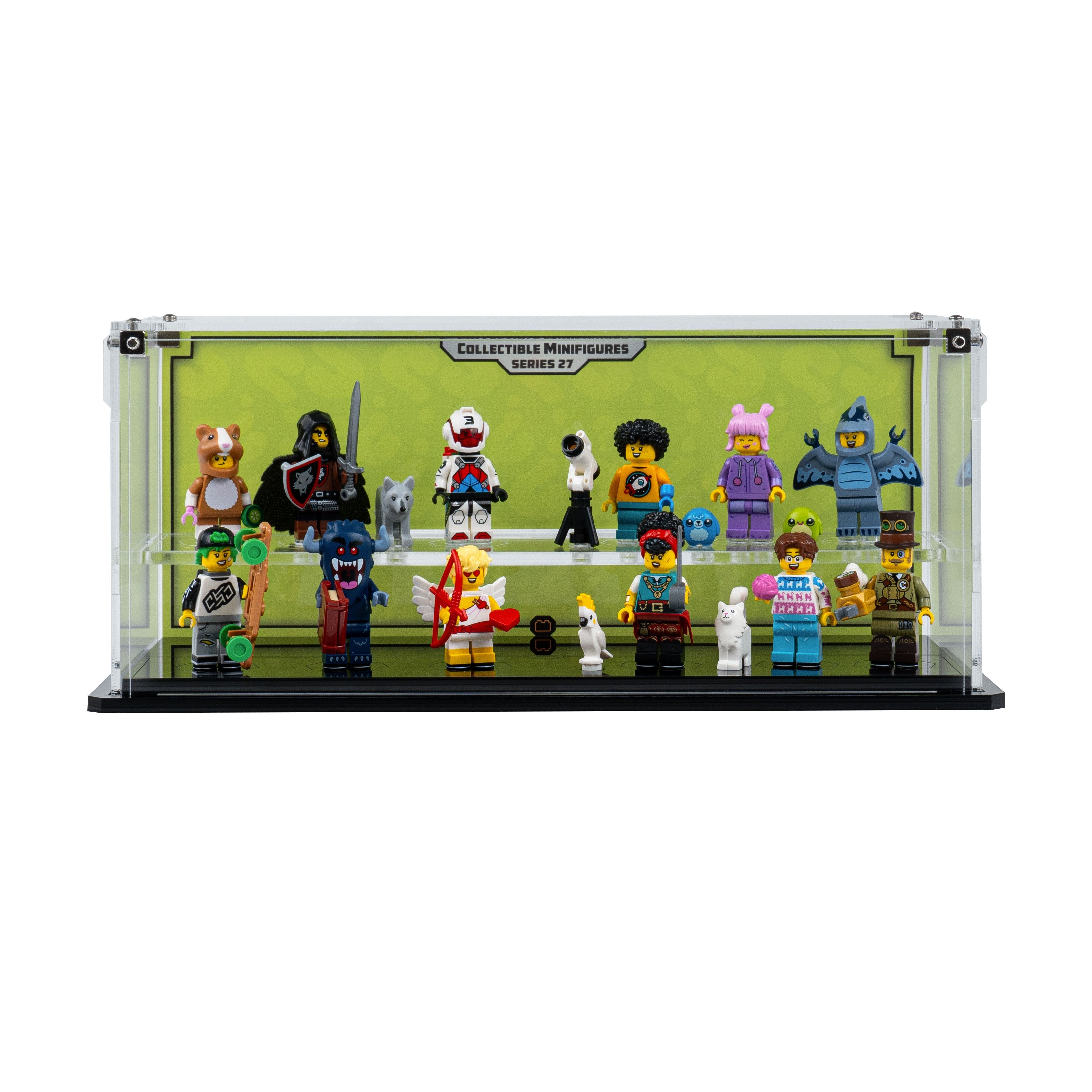 Display Case for LEGO® Collectible Minifigures™: Series 27 (71048)