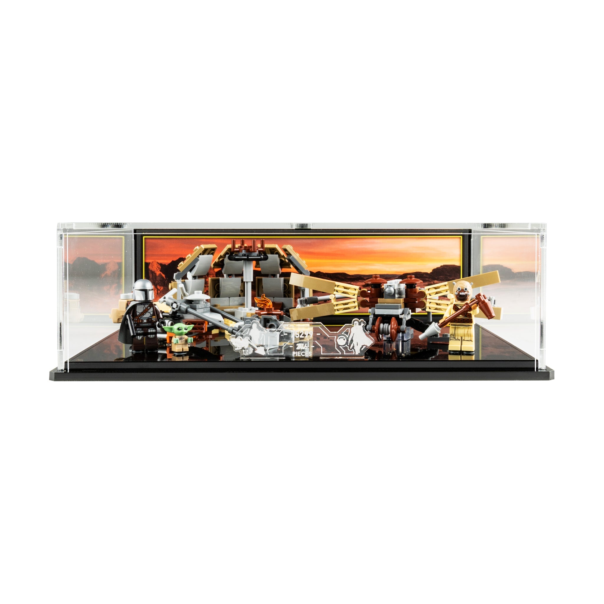 Display Case for LEGO® Star Wars™ Trouble on Tatooine (75299)