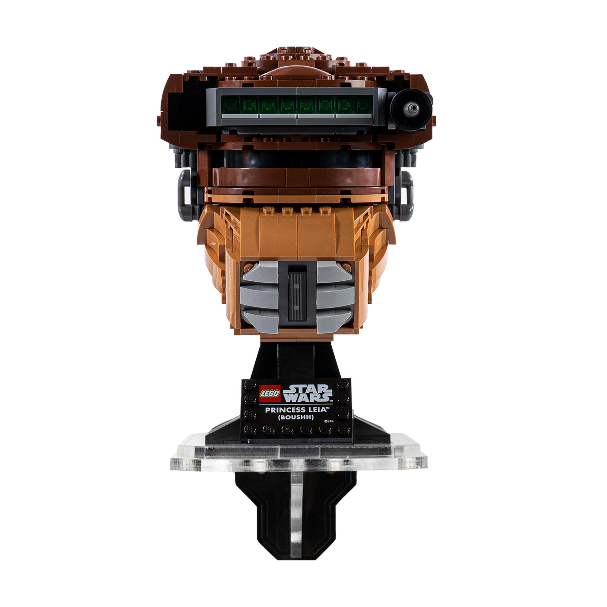 Wall Mounted Display for LEGO® Star Wars Princess Leia Boushh Helmet (75351)