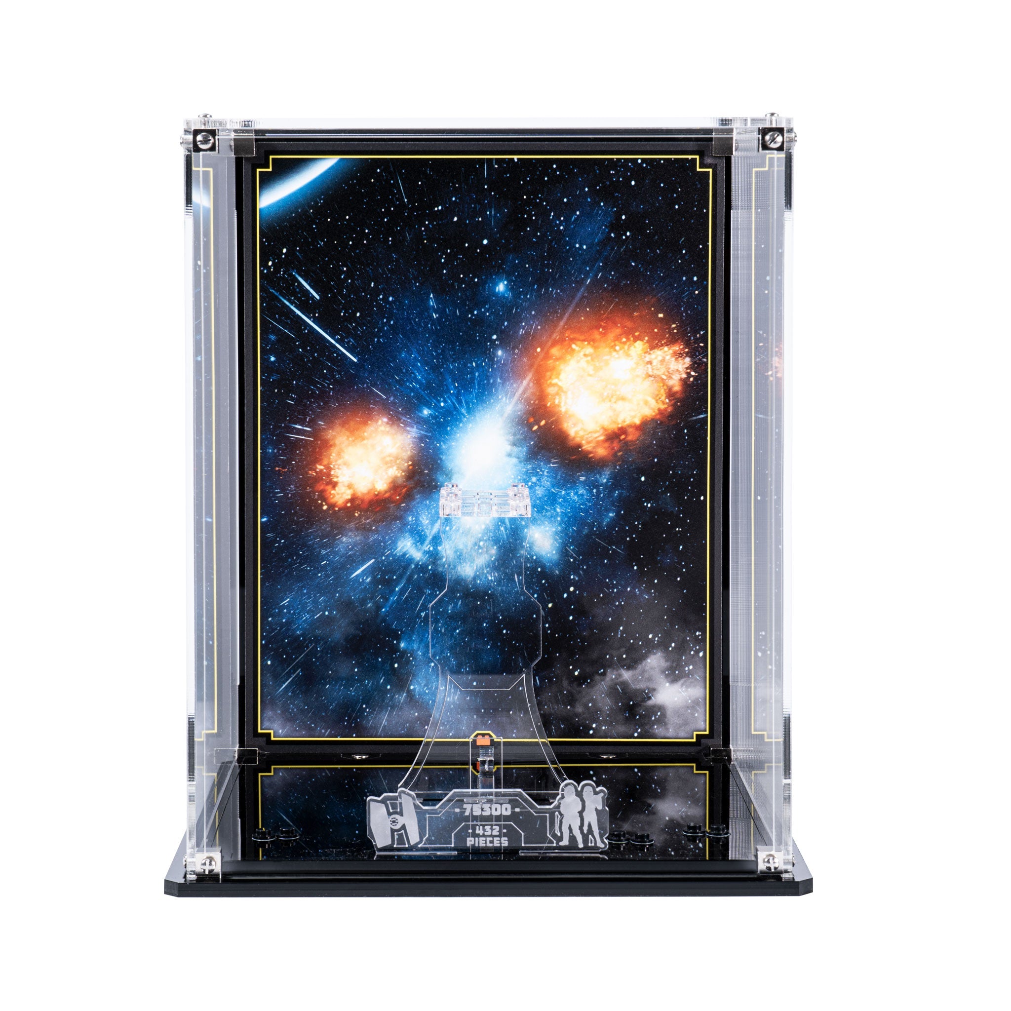Display Case for LEGO® Star Wars: Imperial TIE Fighter (75300)