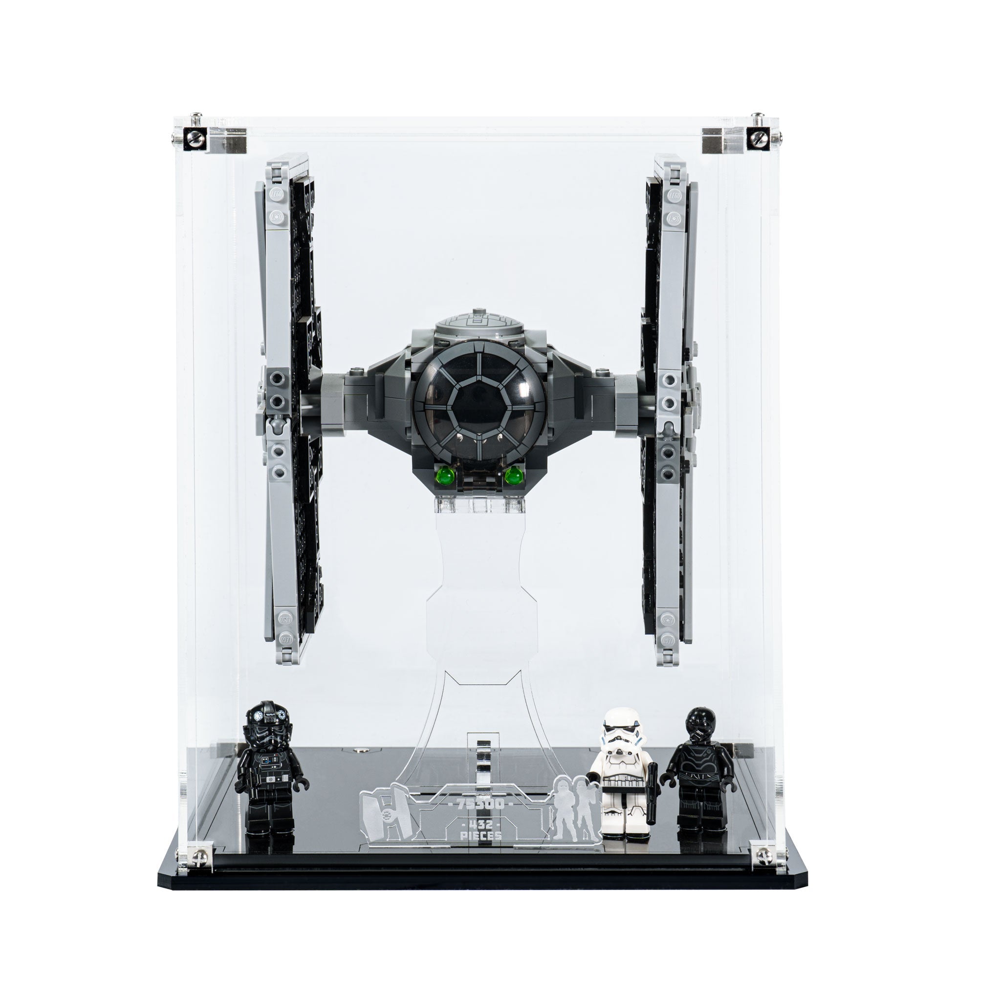 Display Case for LEGO® Star Wars: Imperial TIE Fighter (75300)