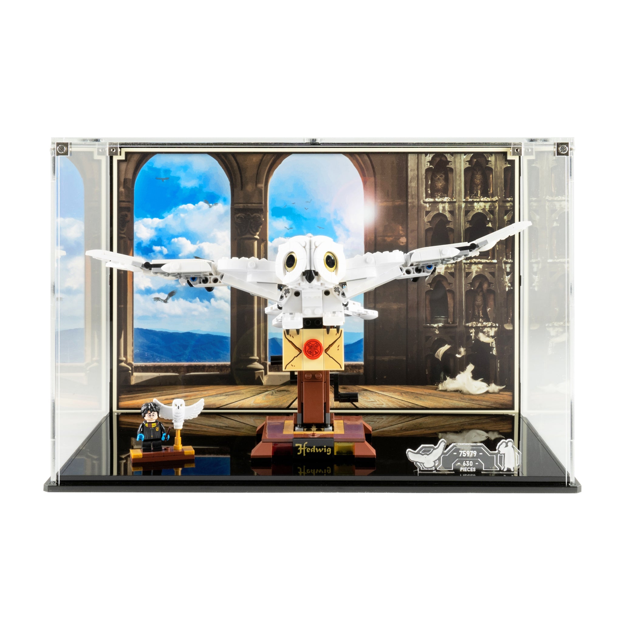 Display Case for LEGO® Harry Potter: Hedwig (75979)